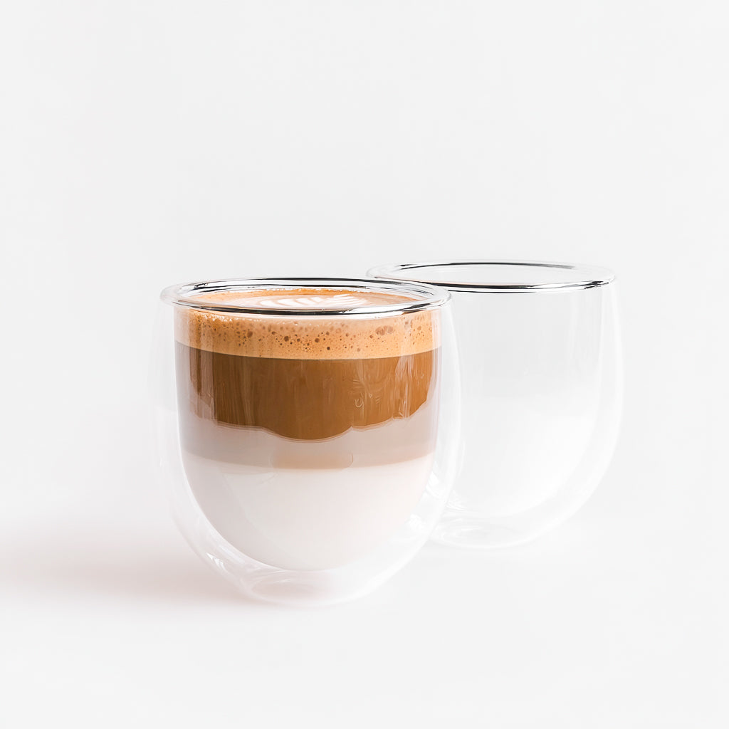 Solei Dawn Cup — 8.4 oz Double Wall Glass Cup