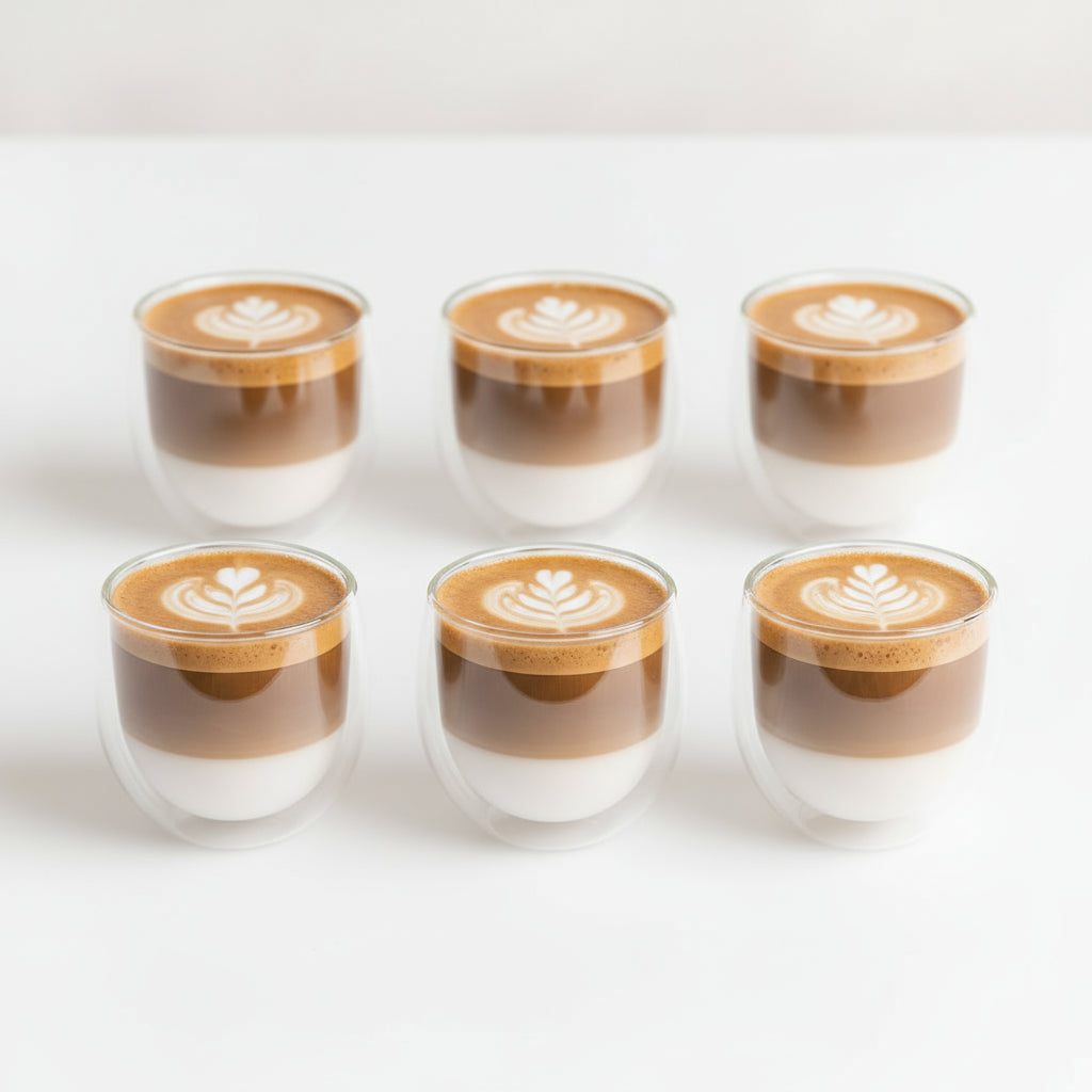 Solei Dawn Cup — 8.4 oz Double Wall Glass Cup