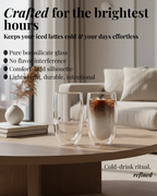 Solei Solstice Cup — 15 oz Double Wall Glass Cup