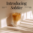 Solei Solstice Cup — 15 oz Double Wall Glass Cup