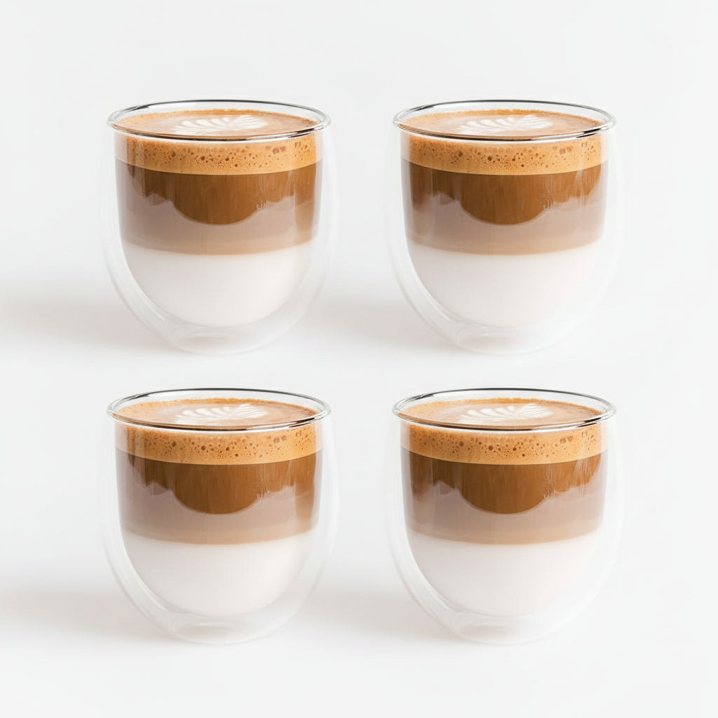 Solei Dawn Cup — 8.4 oz Double Wall Glass Cup