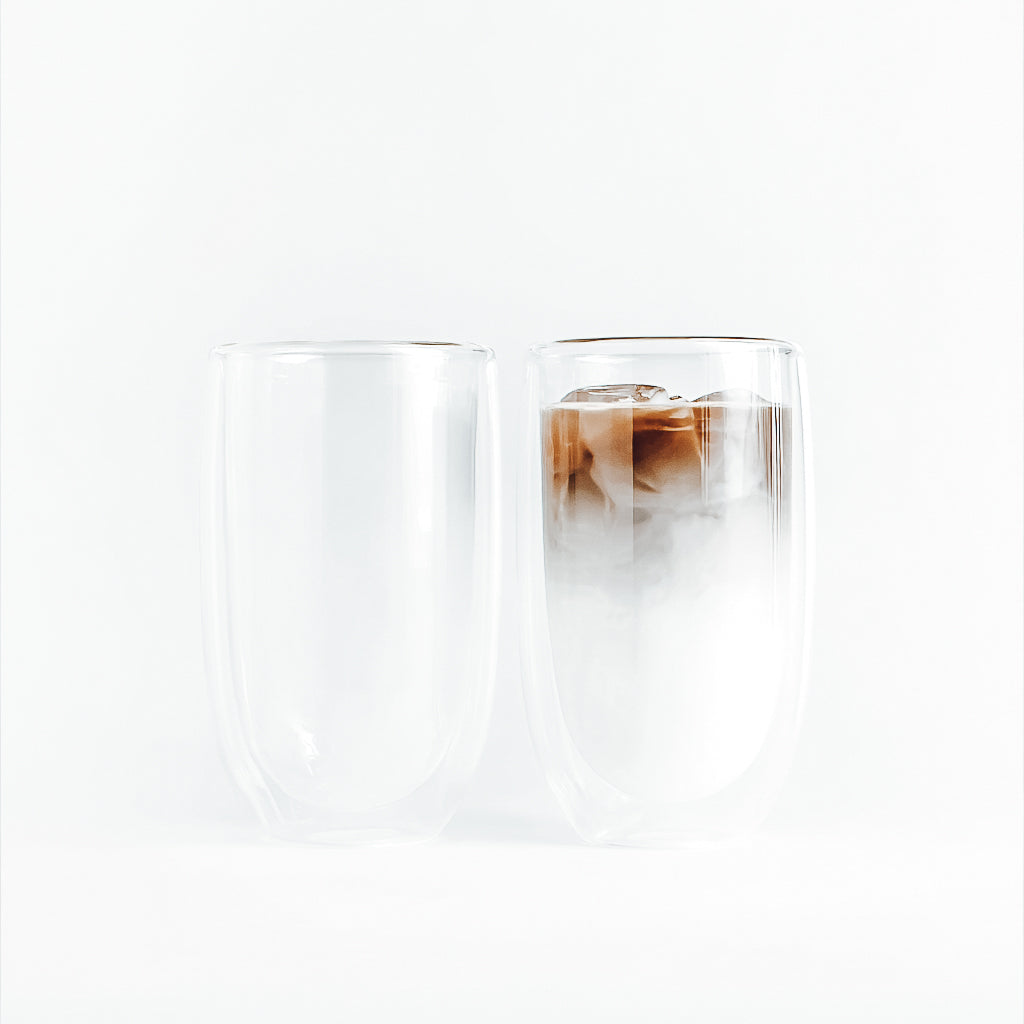 Solei Solstice Cup — 15 oz Double Wall Glass Cup
